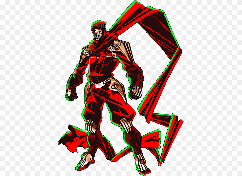 Ninja Slayer Anime Crop Studio Trigger Ninja Slayer, Person, Art, Graphics, Book Free Png