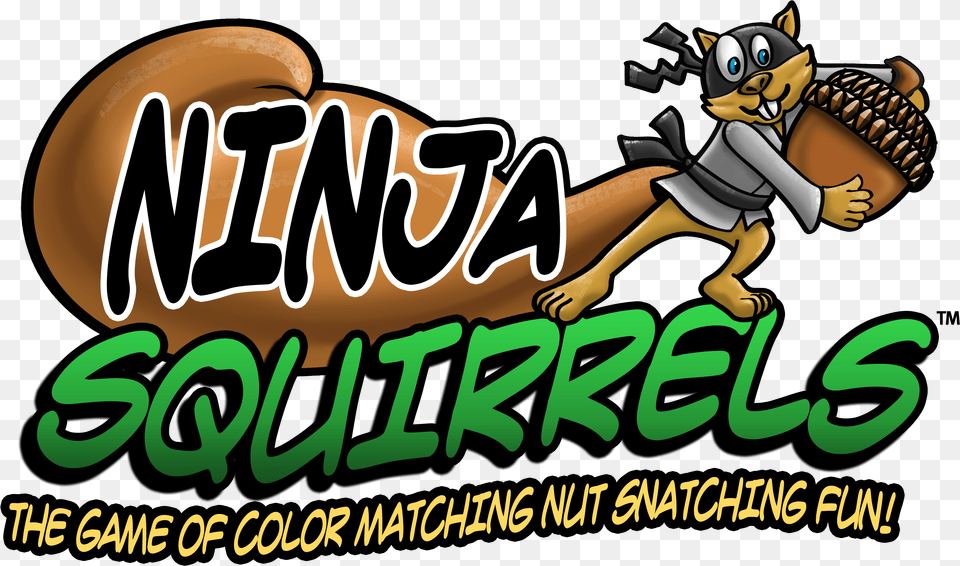 Ninja Squirrels Family Board Game Cartoon, Baseball, Baseball Glove, Clothing, Glove Free Transparent Png