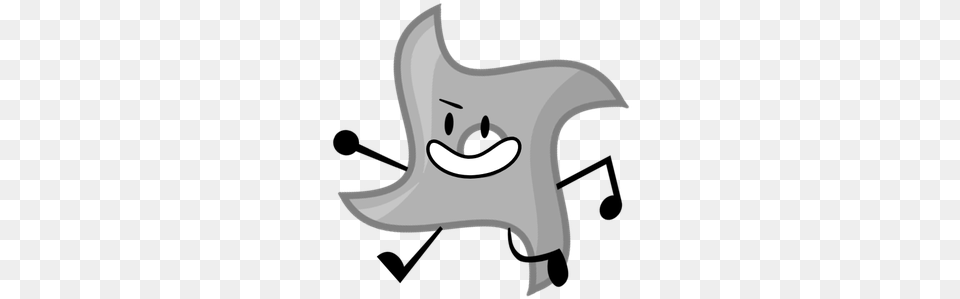 Ninja Star Bfdi Ninja Star, Person, Logo Png Image