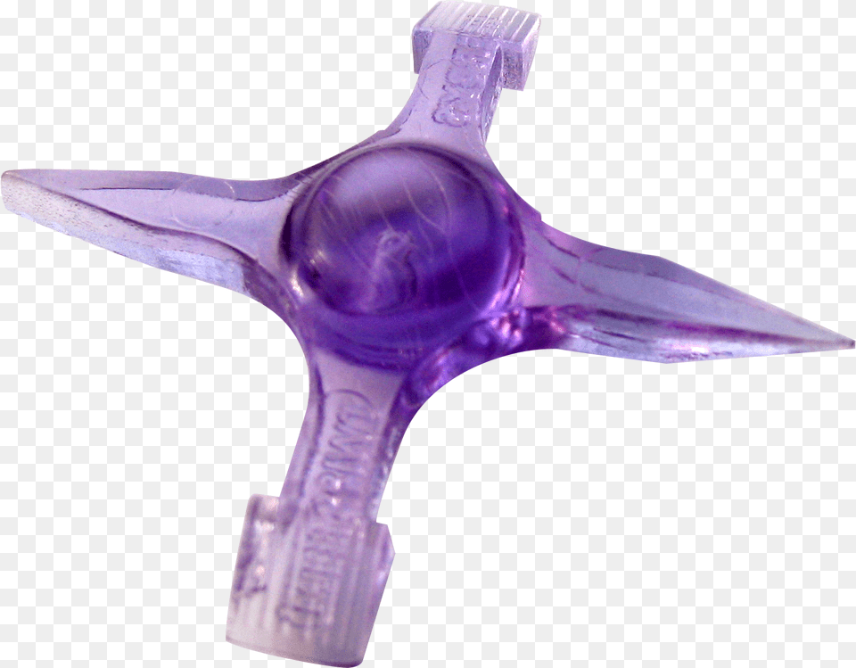 Ninja Star Cleaner Tool, Purple, Cross, Symbol, Device Free Png Download