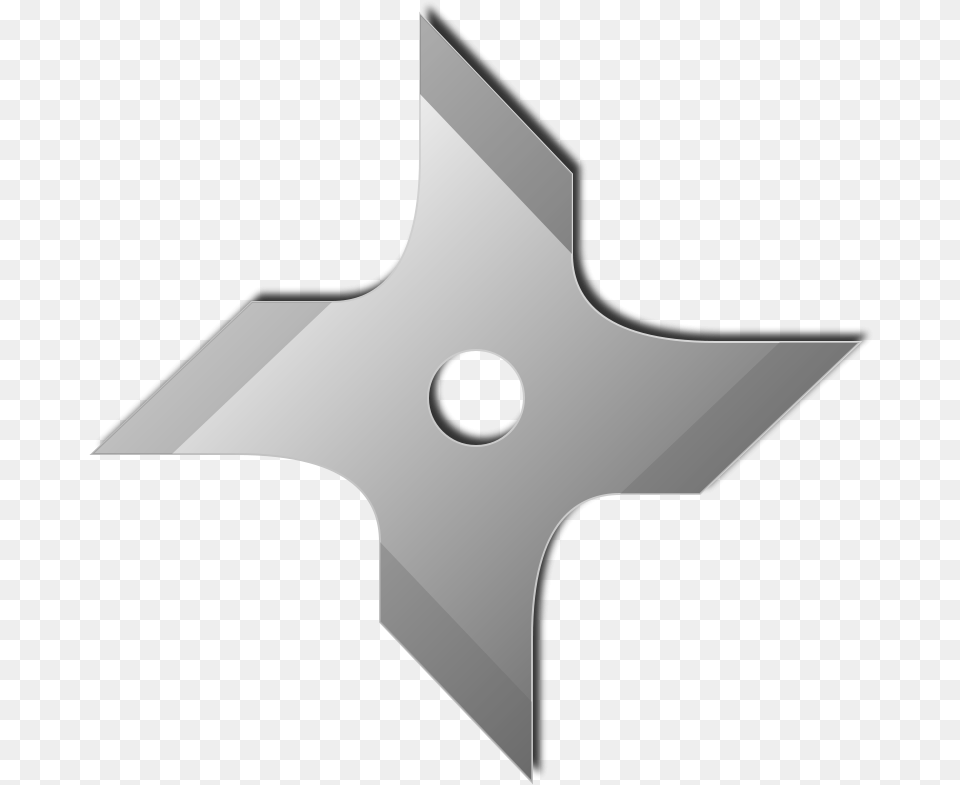 Ninja Star Clip Art Vector Clip Art Online Ninja Star Clipart, Symbol, Star Symbol Free Transparent Png