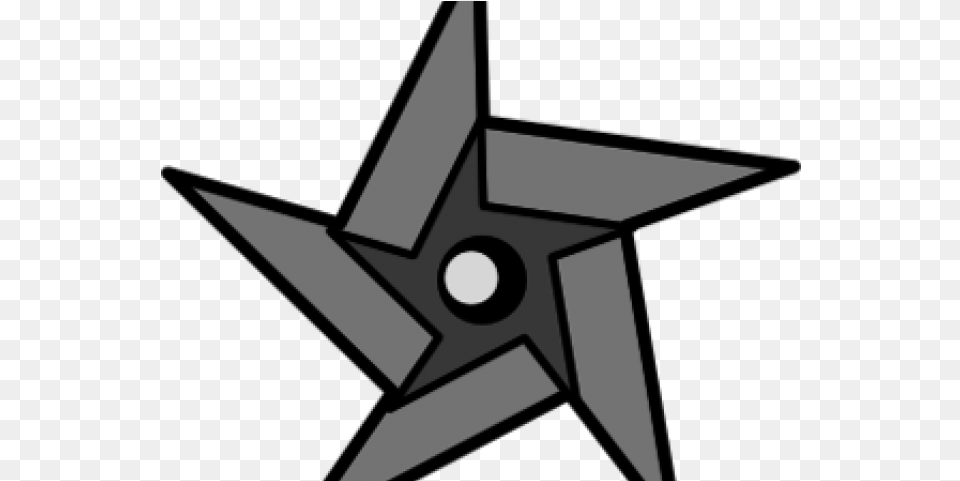 Ninja Star Cliparts Ninja Throwing Stars Clipart Shuriken Drawing, Star Symbol, Symbol Free Png