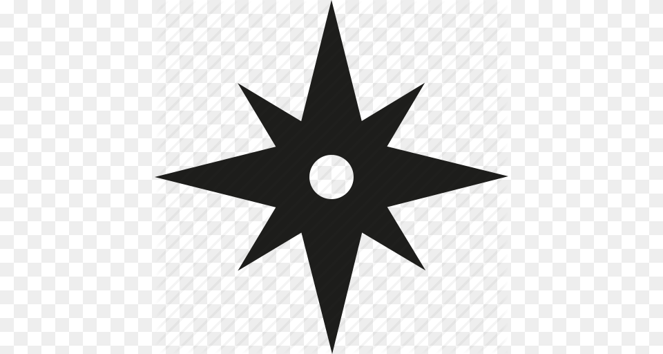 Ninja Star Icon, Star Symbol, Symbol Png