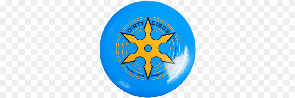 Ninja Star Ultimate Disc Blue Circle, Frisbee, Toy, Disk Free Transparent Png