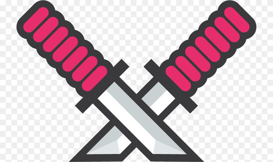 Ninja Sword Battle Icon Color, Weapon, Dynamite, Blade, Dagger Free Png