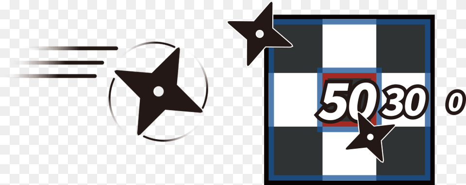 Ninja Trainer Graphic Design, Symbol, Cutlery, Fork, Star Symbol Png Image