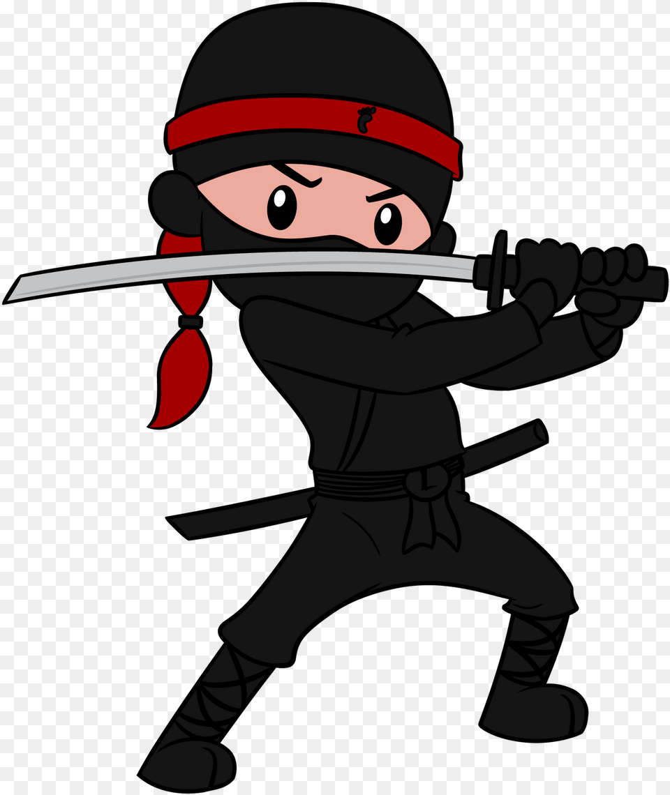 Ninja Transparent Ninja Clipart, Person, Baby, Face, Head Free Png