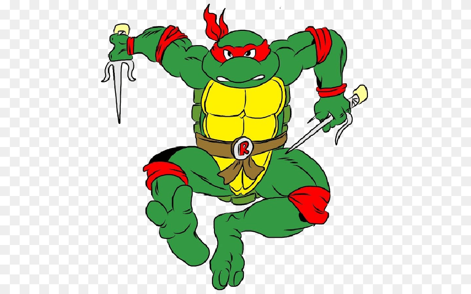 Ninja Turtle Clipart, Green, Baby, Person, Cartoon Free Png Download