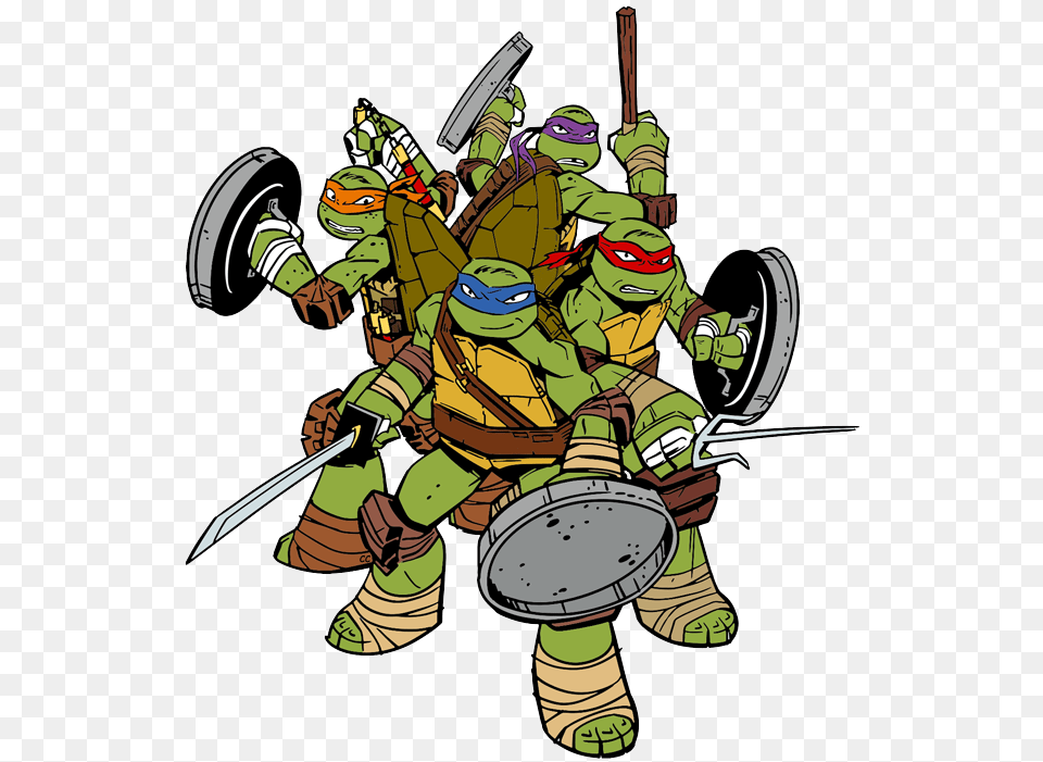 Ninja Turtle Face Clip Art, Baby, Person Free Png Download