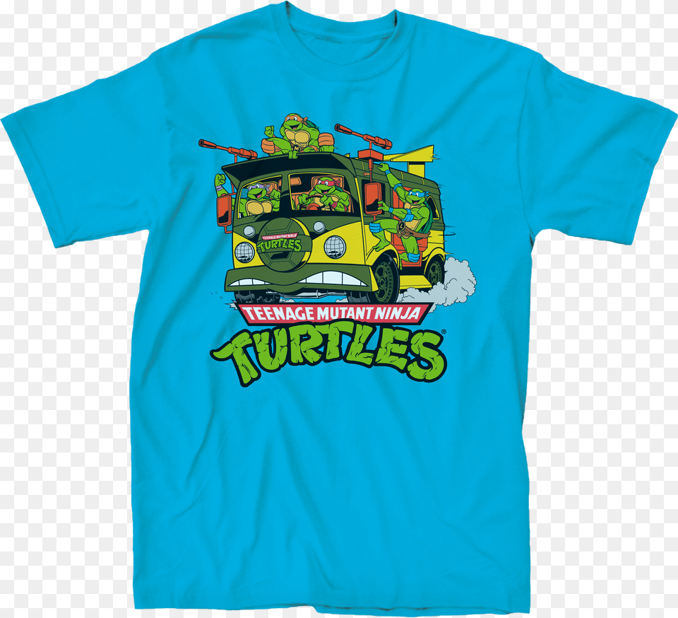 Ninja Turtle Van T Shirt Sean Cliver X Supreme Shirts, Clothing, T-shirt, Person Png