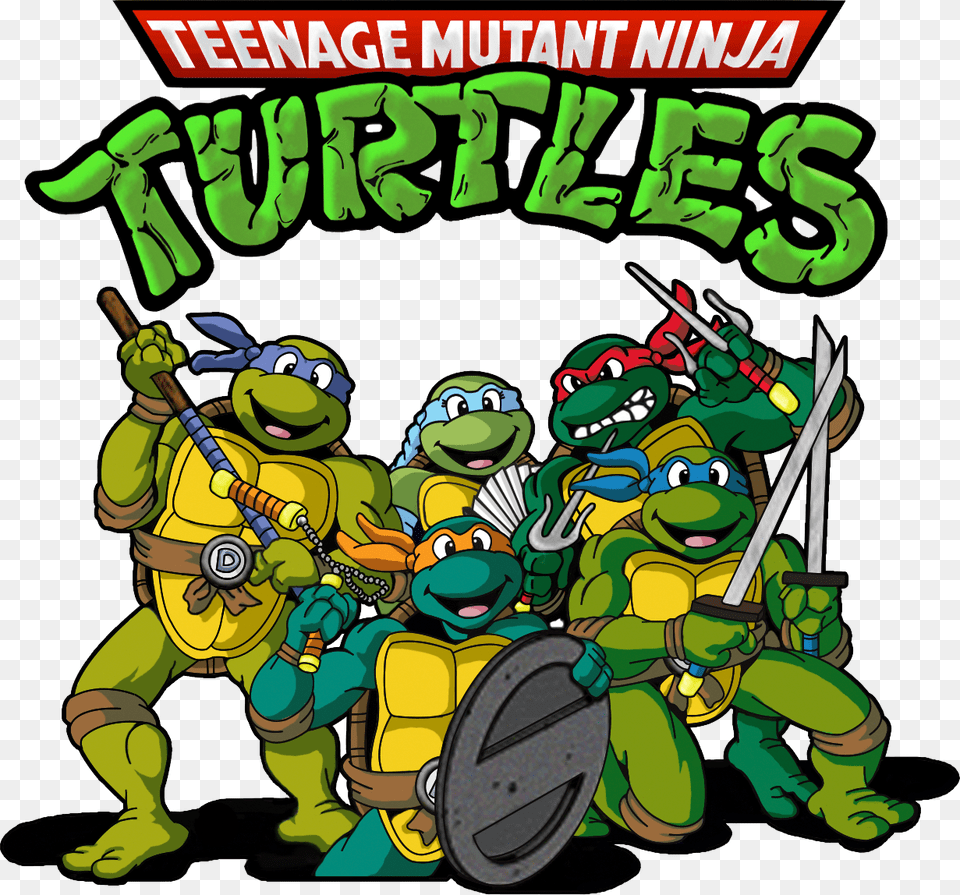 Ninja Turtles, Book, Comics, Publication, Baby Free Transparent Png