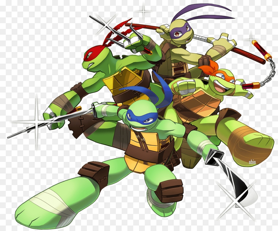 Ninja Turtles, Person Free Png Download