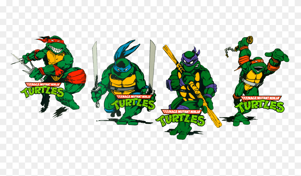 Ninja Turtles, Green, People, Person, Baby Free Png Download