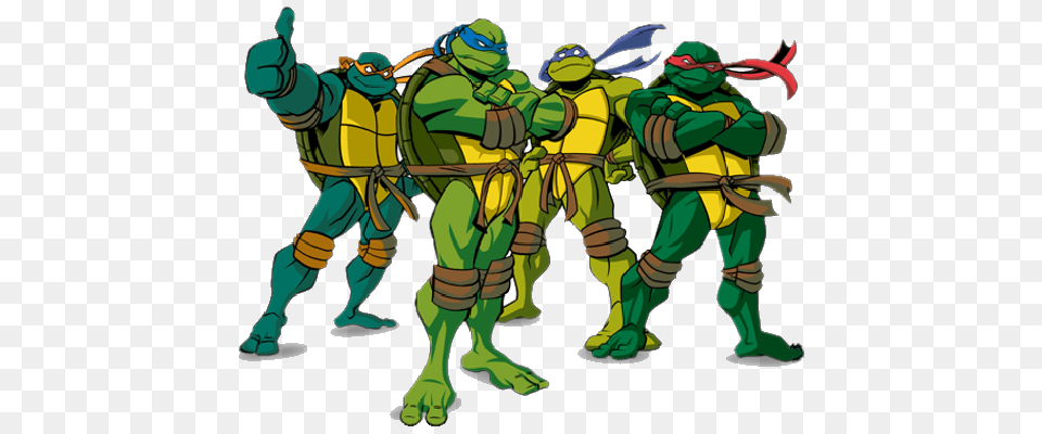 Ninja Turtles, Green, Baby, Person, People Png Image