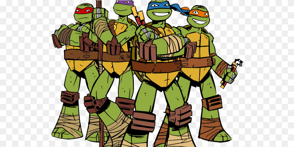 Ninja Turtles Clipart Clip Art Las Tortugas Ninja, Person, Face, Head, Cartoon Png
