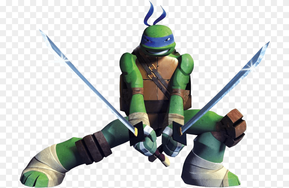 Ninja Turtles Clipart Ninja Turtles Leonardo 2012, Adult, Male, Man, Person Free Png Download