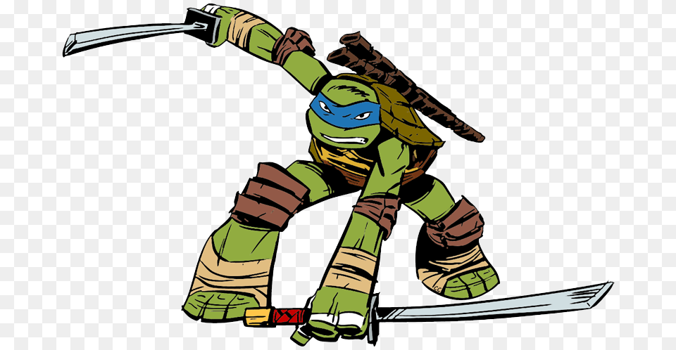 Ninja Turtles Images Baby, Person, Cartoon, Book Free Png Download