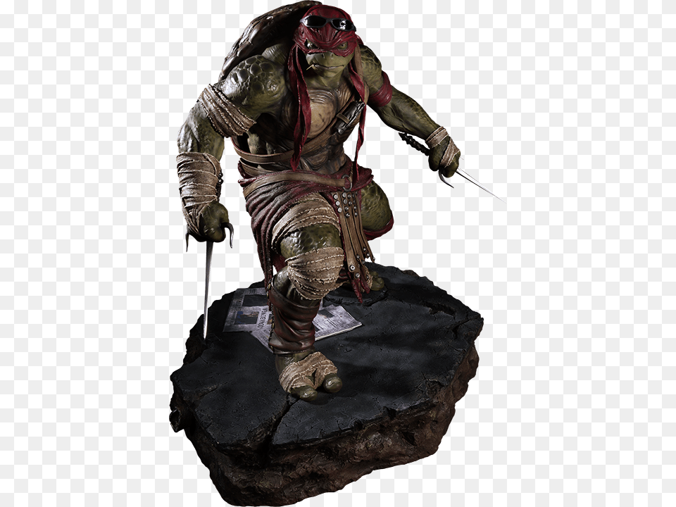 Ninja Turtles Statue Rafael, Adult, Female, Person, Woman Free Transparent Png