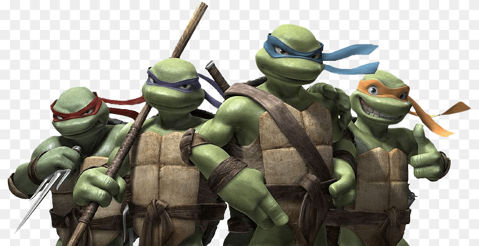 Ninja Turtles Teenage Mutant Ninja Turtles 2007 Raph And Leo, Armor, Mace Club, Weapon, Adult Png