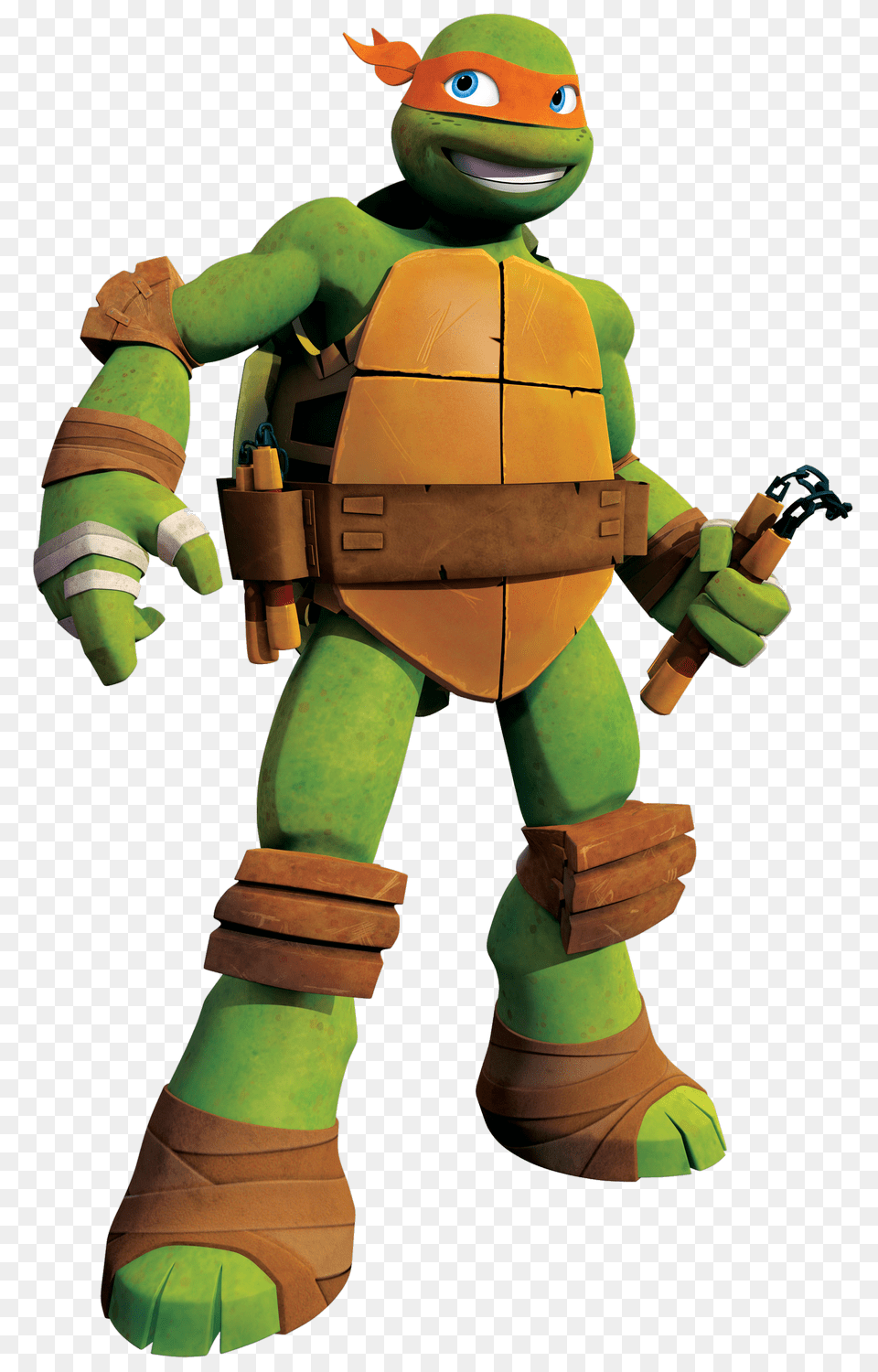 Ninja Tutle Michelangelo Image, Robot, Toy Free Png