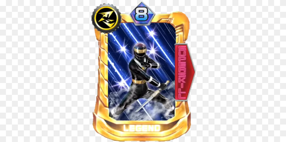 Ninjablack Card In Super Sentai Legend Wars Super Sentai, Adult, Male, Man, Person Png Image