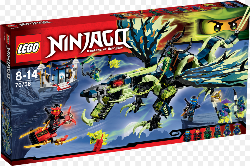 Ninjago Attack Of The Morro Dragon Lego Ninjago Morro Dragon, Book, Comics, Publication, Helmet Free Png Download