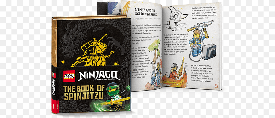 Ninjago Book Of Spinjitzu, Advertisement, Publication, Poster, Baby Free Png