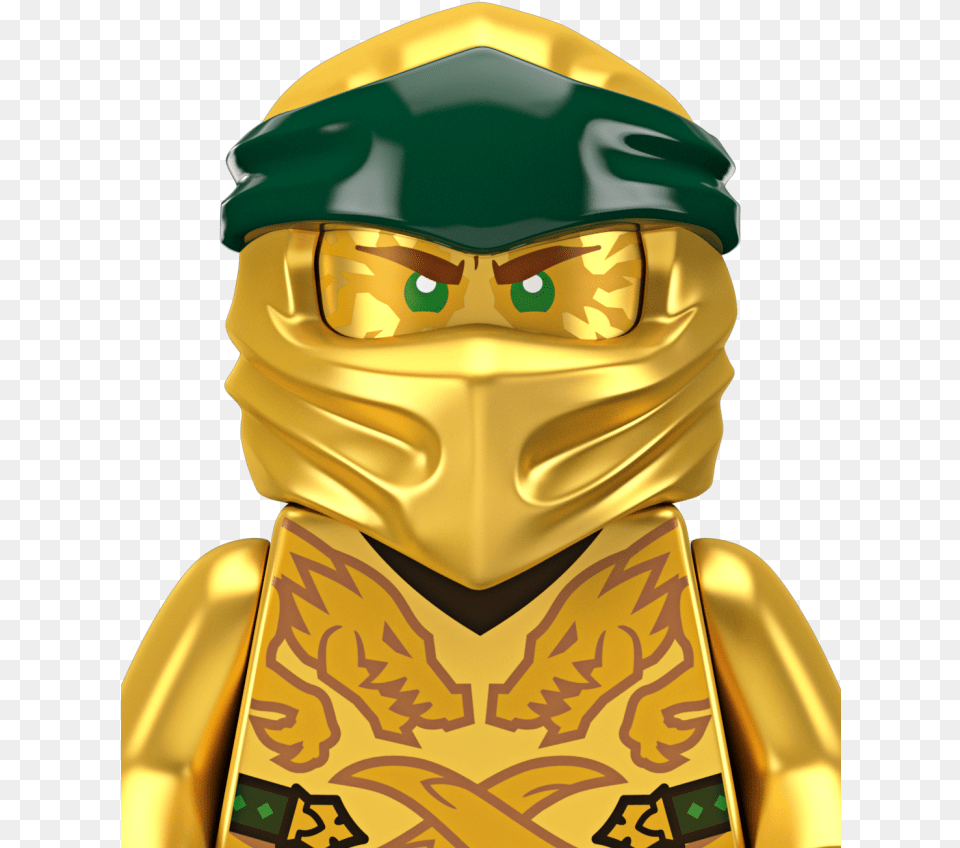 Ninjago Lloyd Golden Ninja, Toy, Face, Head, Person Png Image