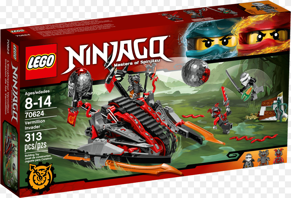 Ninjago Wiki Lego Ninjago Vermillion Invader, Car, Sports Car, Transportation, Vehicle Free Transparent Png