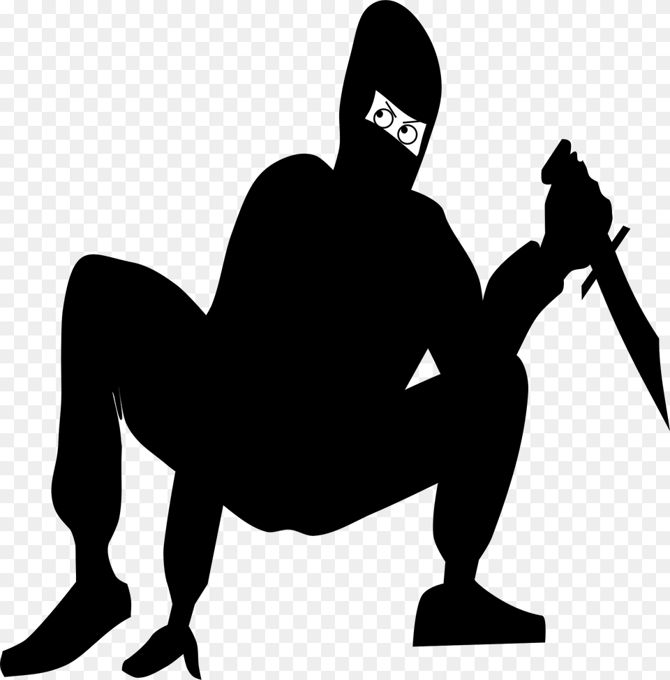 Ninjia Clipart, Ninja, Person, Adult, Male Png Image