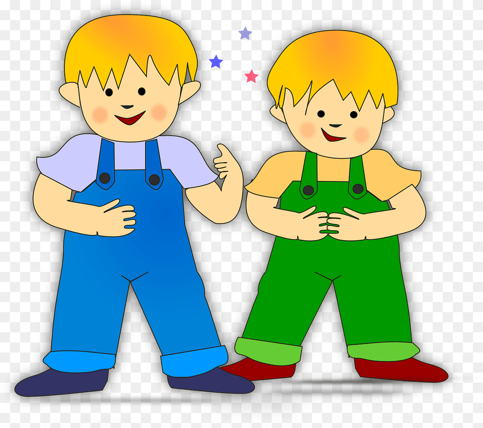 Ninos Two Brothers Clipart, Clothing, Pants, Book, Comics Free Png