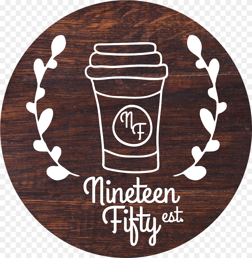 Ninteen Fifty Est Cafe Peoples Church Emblem, Jar, Cup Free Png