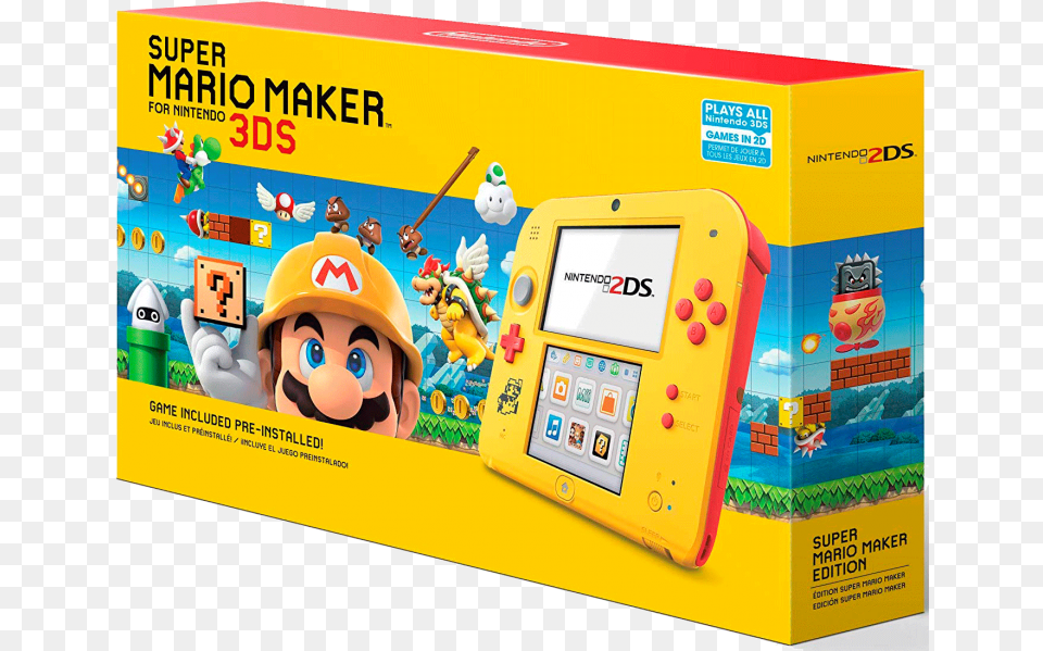 Nintendo 2ds Mario Maker, Game, Super Mario, Face, Head Free Transparent Png