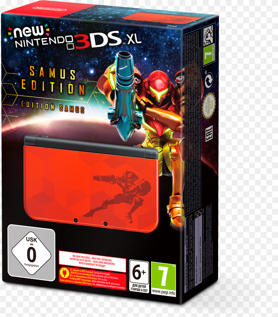 Nintendo 3ds Samus Edition Png Image