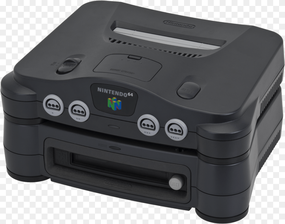 Nintendo 64 Nintendo 64 Dd, Computer Hardware, Electronics, Hardware, Machine Free Png