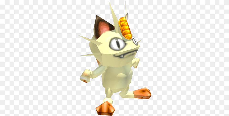 Nintendo 64 Pokmon Snap 052 Meowth The Models Resource Meowth Pokemon Snap, Medication, Pill, Food Free Png