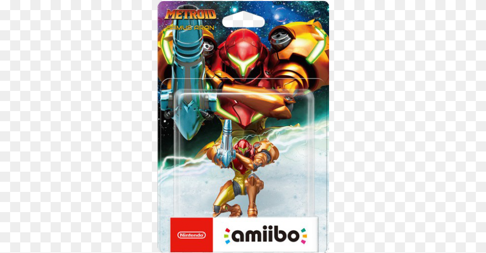 Nintendo Amiibo Samus Aran Metroid Collection Metroid Amiibo Samus Returns, Book, Comics, Publication, Person Free Png