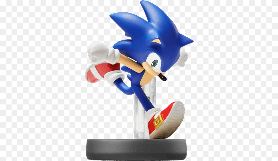 Nintendo Amiibo Smash Bros Amiibo Sonic, Figurine, Animal, Fish, Sea Life Free Png Download