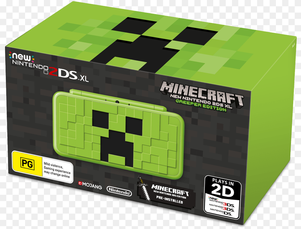 Nintendo Au Nz New Nintendo 2ds Xl Minecraft, Scoreboard Free Png Download