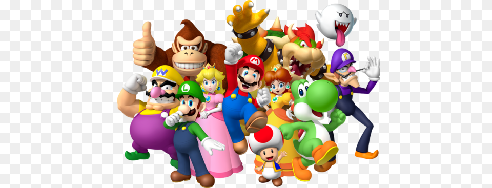 Nintendo Characters Photos, Game, Super Mario, Baby, Person Free Transparent Png