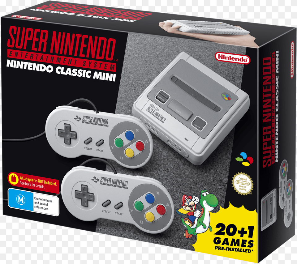 Nintendo Classic Mini Snes Packshot Nintendo Super Famicom Mini, Electronics Free Png Download