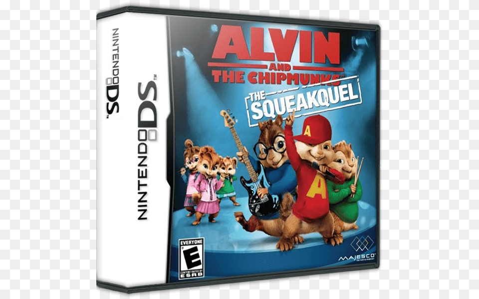 Nintendo Ds Alvin And The Chipmunks The Squeakquel, Girl, Child, Person, Female Png Image