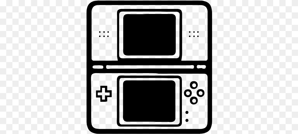 Nintendo Ds Icon, Gray Free Transparent Png