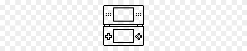 Nintendo Ds Icons Noun Project, Gray Free Transparent Png