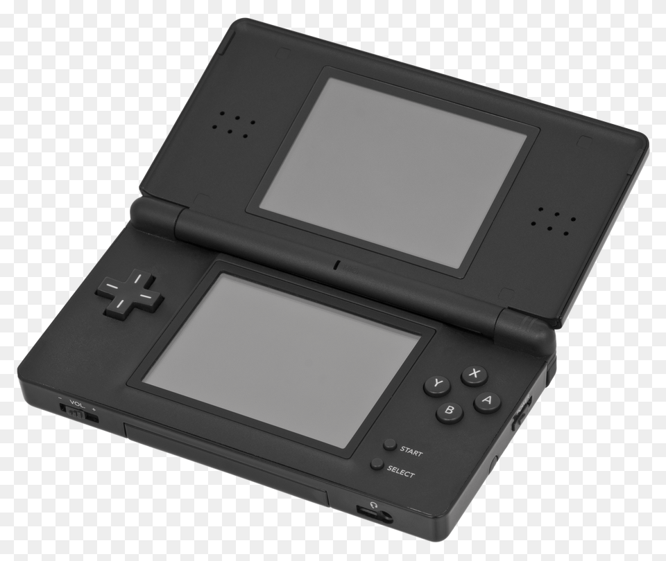 Nintendo Ds Lite Black Open, Computer Hardware, Electronics, Hardware, Monitor Free Png