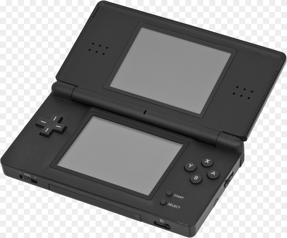 Nintendo Ds Lite Black Open Nintendo Ds Lite, Computer Hardware, Electronics, Hardware, Monitor Png Image