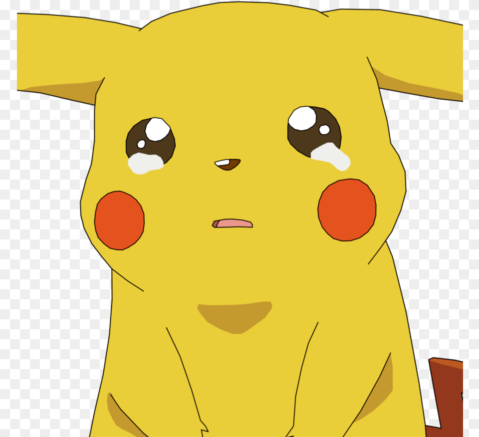 Nintendo Est De Luto Sad Pikachu Transparent, Baby, Person, Face, Head Png