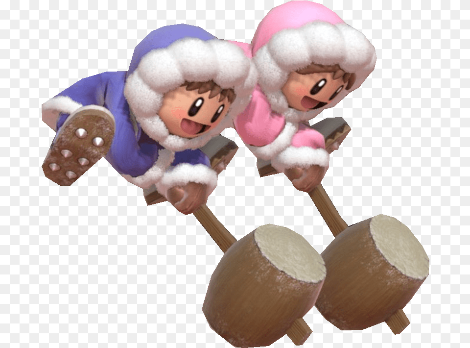 Nintendo Fanon Wiki Ice Climbers Hammer, Face, Head, Person, Baby Free Png