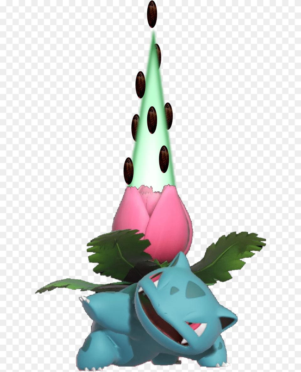 Nintendo Fanon Wiki Ivysaur Bullet Seed, Clothing, Hat, Party Hat, Plant Free Png Download