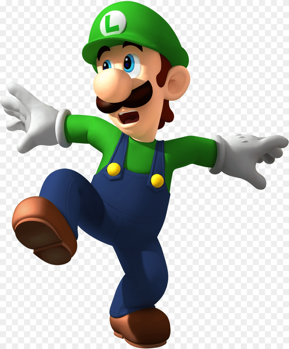 Nintendo Fanon Wiki Luigi Mario Party Ds, Baby, Person, Face, Head Free Transparent Png